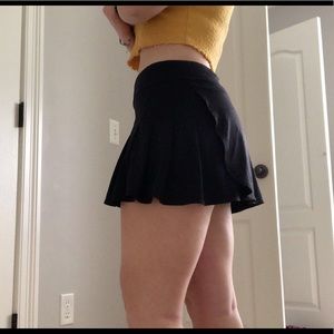 Black athleta golf skort